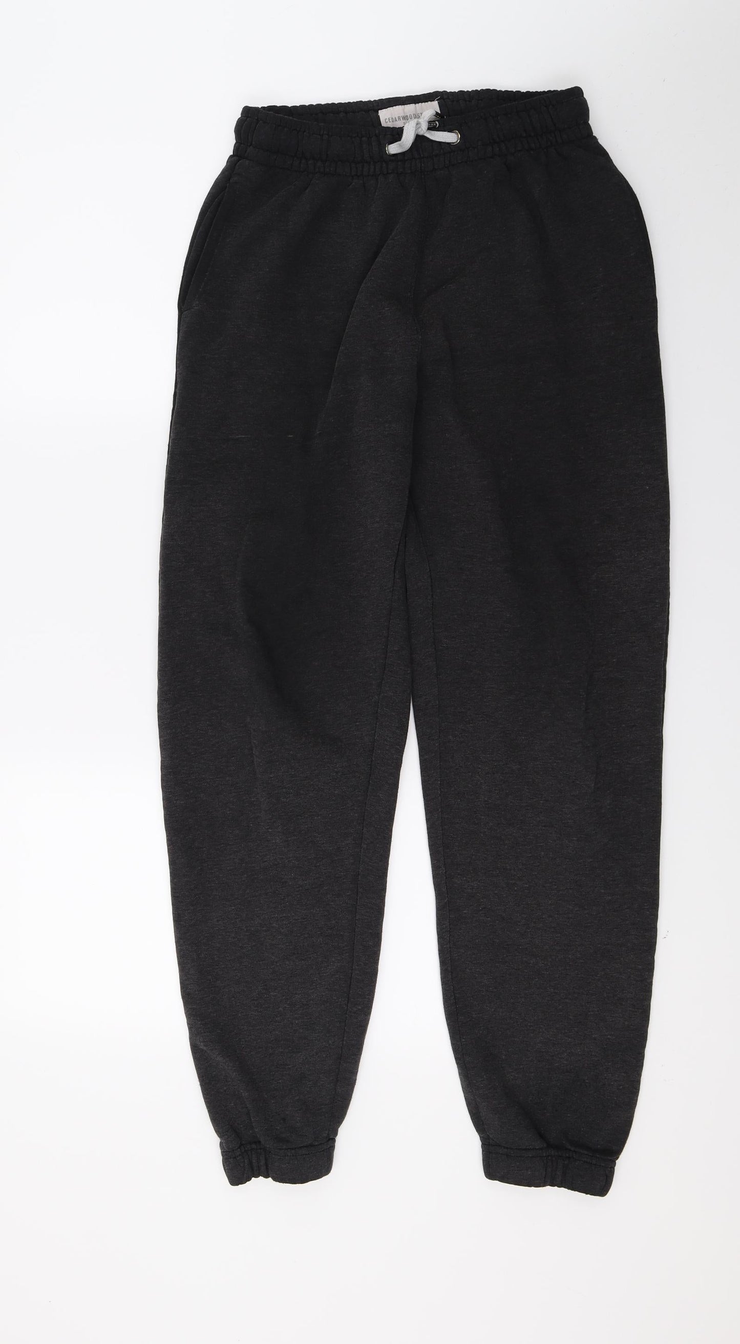 Mens UK Size S Ceader wood state Regular Fit Jogger Red Trousers
