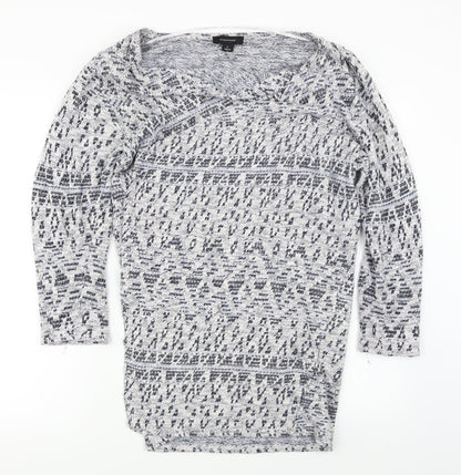 Atmosphere  Womens Grey   Cardigan Jumper Size L