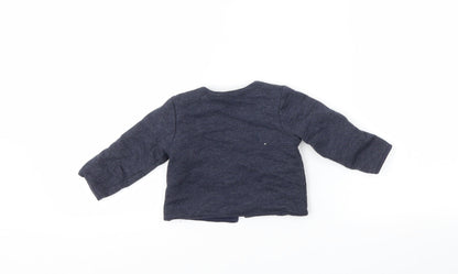 George Baby Blue   Jacket Coatigan Size 6-9 Months