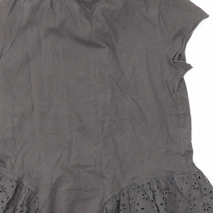 I love Girlswear Girls Grey   Basic T-Shirt Size 10 Years