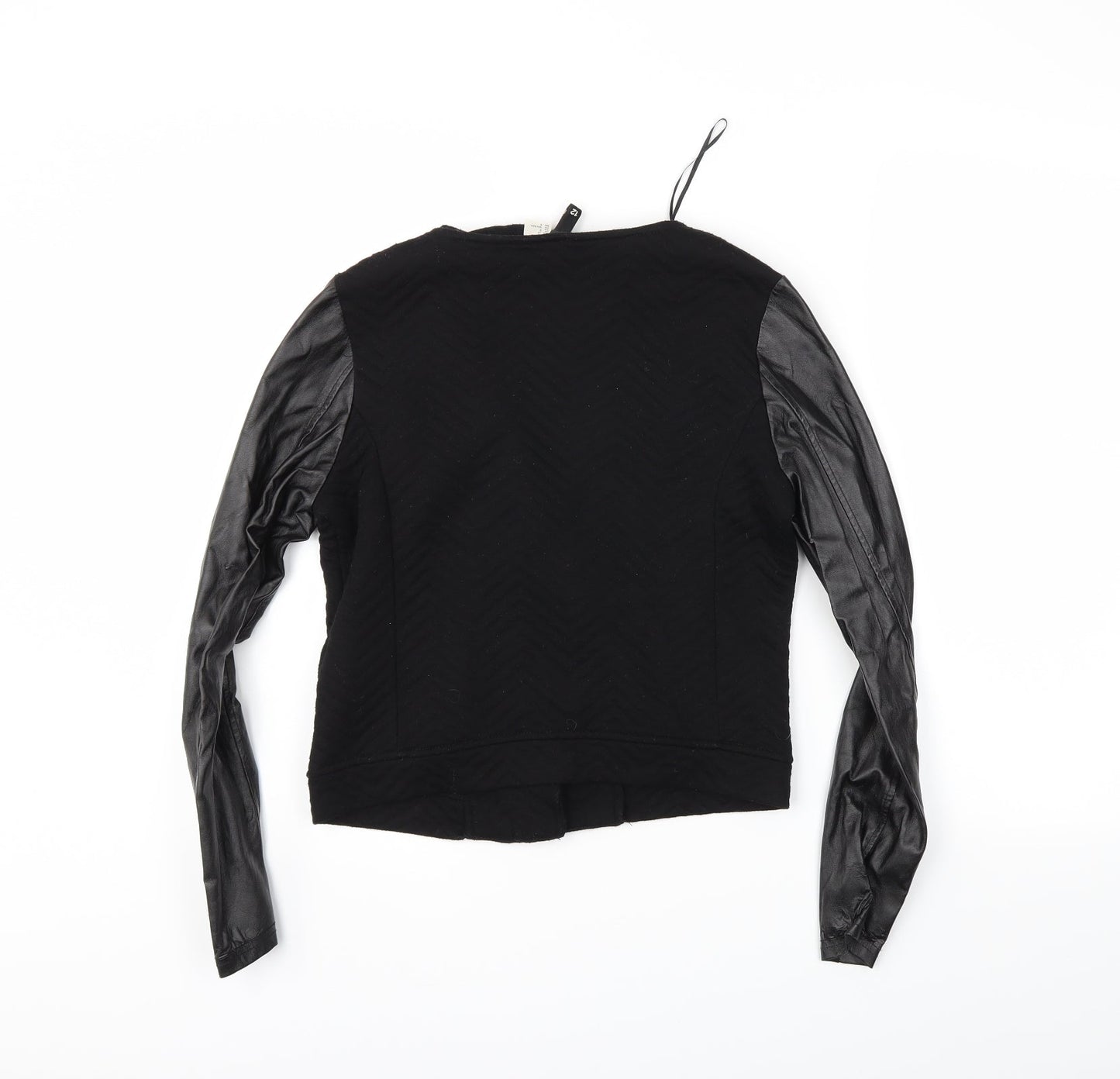 Womens UK Size 8 H&M Black Jacket