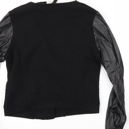 Womens UK Size 8 H&M Black Jacket