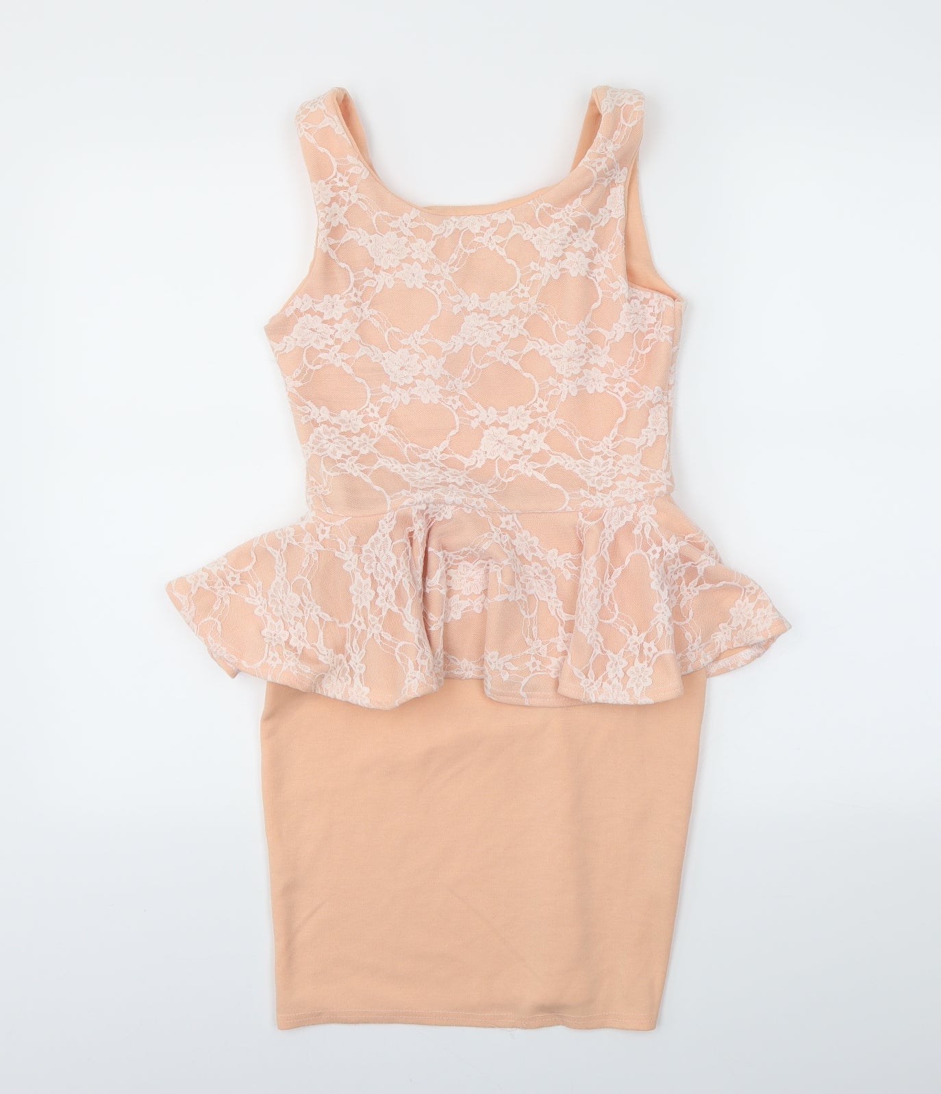 Boohoo Womens Pink   Bodycon  Size 8