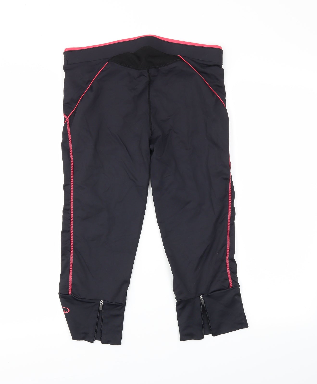 pierre roliert Womens Black   Pedal Pusher Leggings Size XL L17 in