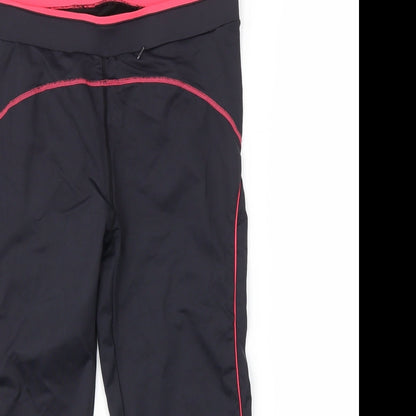 pierre roliert Womens Black   Pedal Pusher Leggings Size XL L17 in