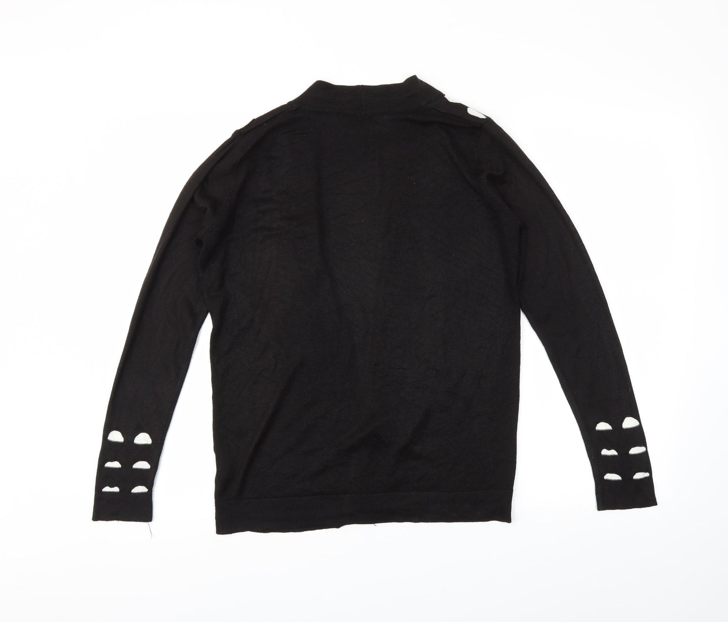 Fay Louise Womens Black   Cardigan Jumper Size S