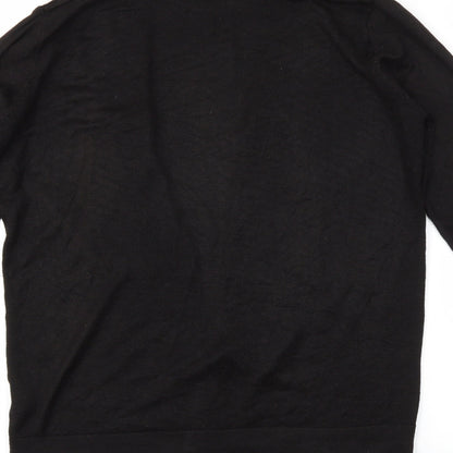 Fay Louise Womens Black   Cardigan Jumper Size S