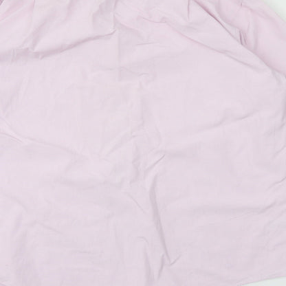 Mens UK Size L cottontech Pink  Button-Up Long Sleeve Casual Shirt