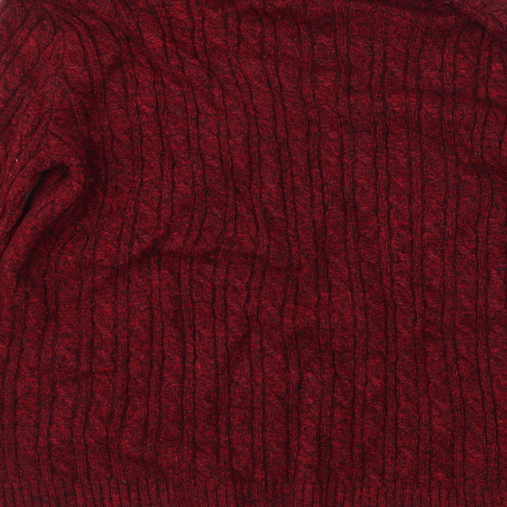 Preworn Womens Red   Pullover Jumper Size M