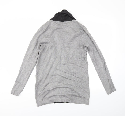 MONNARI Womens Grey   Wrap Jumper Size M