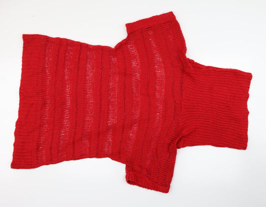 Preworn Womens Red   Pullover Jumper Size 22