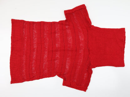 Preworn Womens Red   Pullover Jumper Size 22
