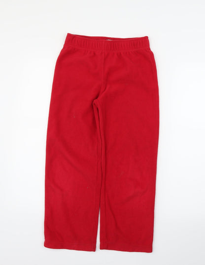 est.1989 Girls Red Plaid  Capri Pyjama Pants Size 7-8 Years