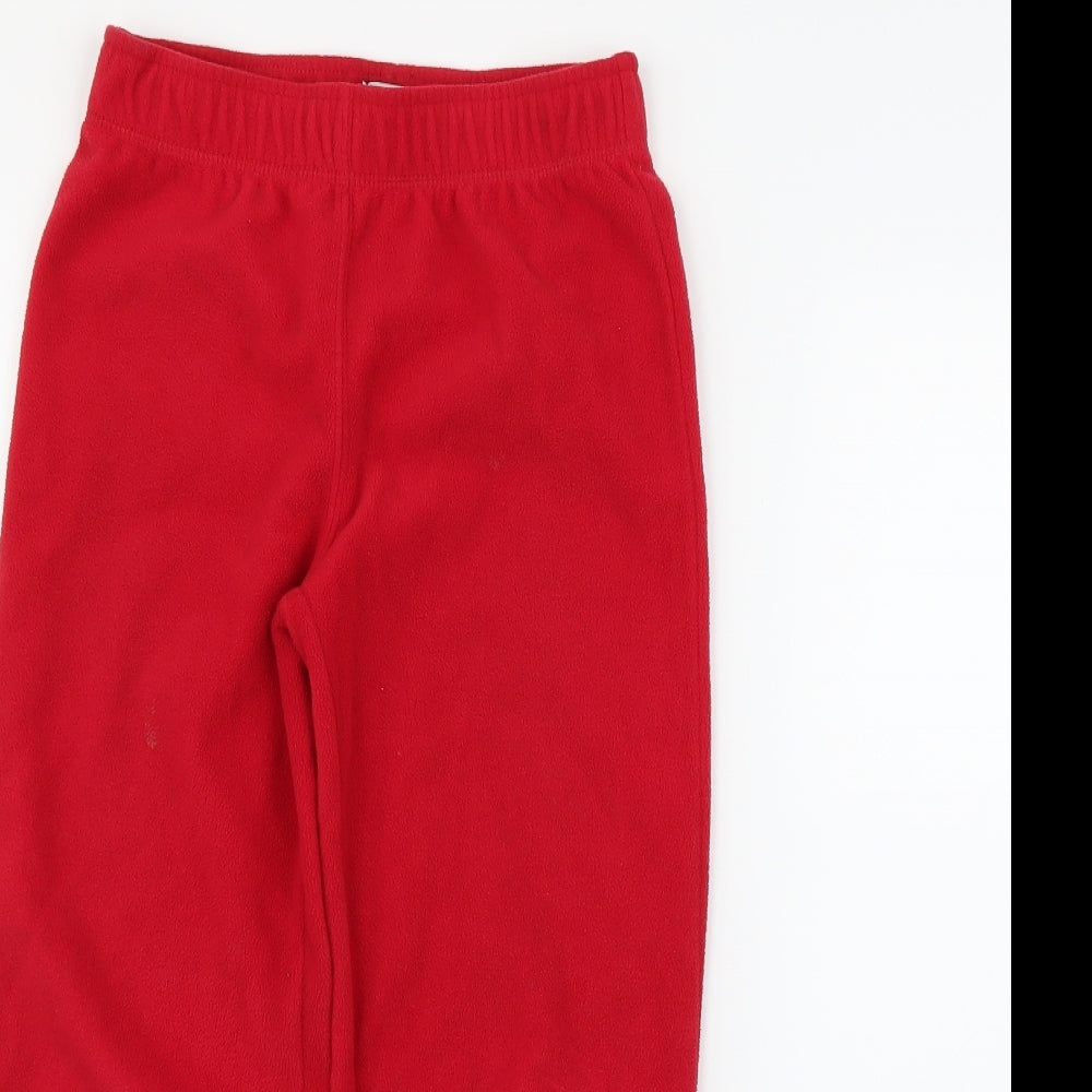 est.1989 Girls Red Plaid  Capri Pyjama Pants Size 7-8 Years