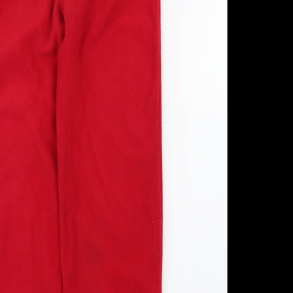 est.1989 Girls Red Plaid  Capri Pyjama Pants Size 7-8 Years