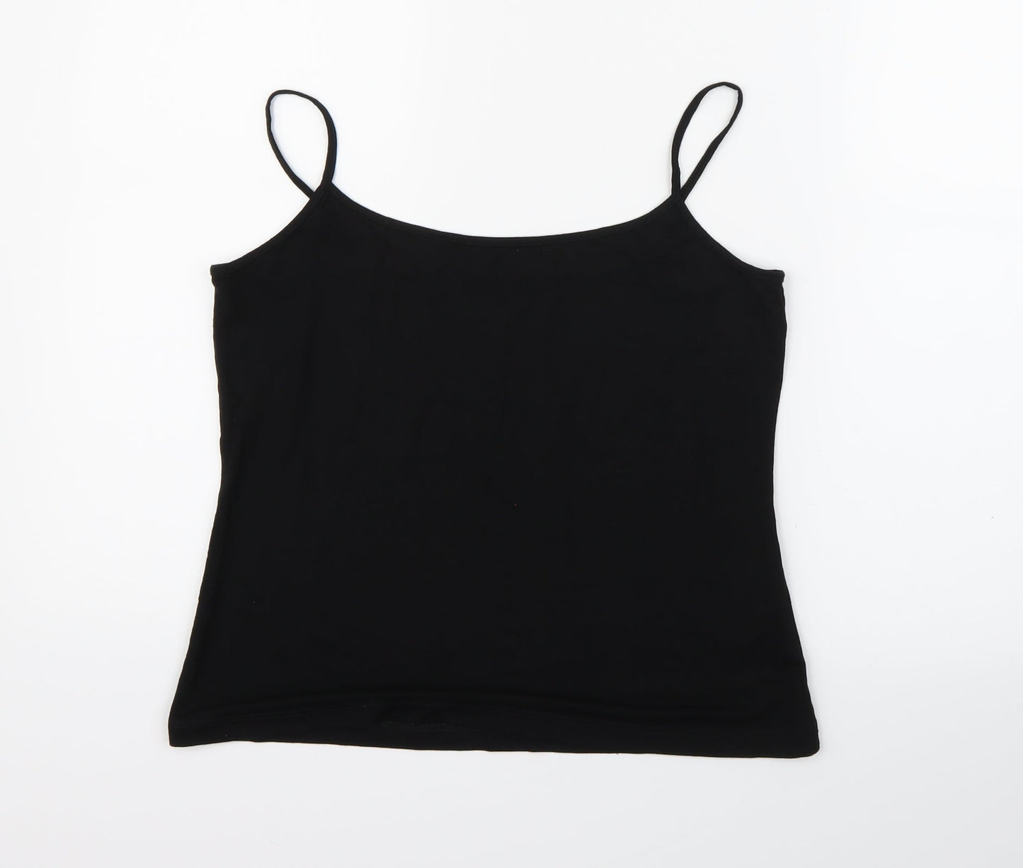 Marks and Spencer Womens Black   Henley Jumper Size 16