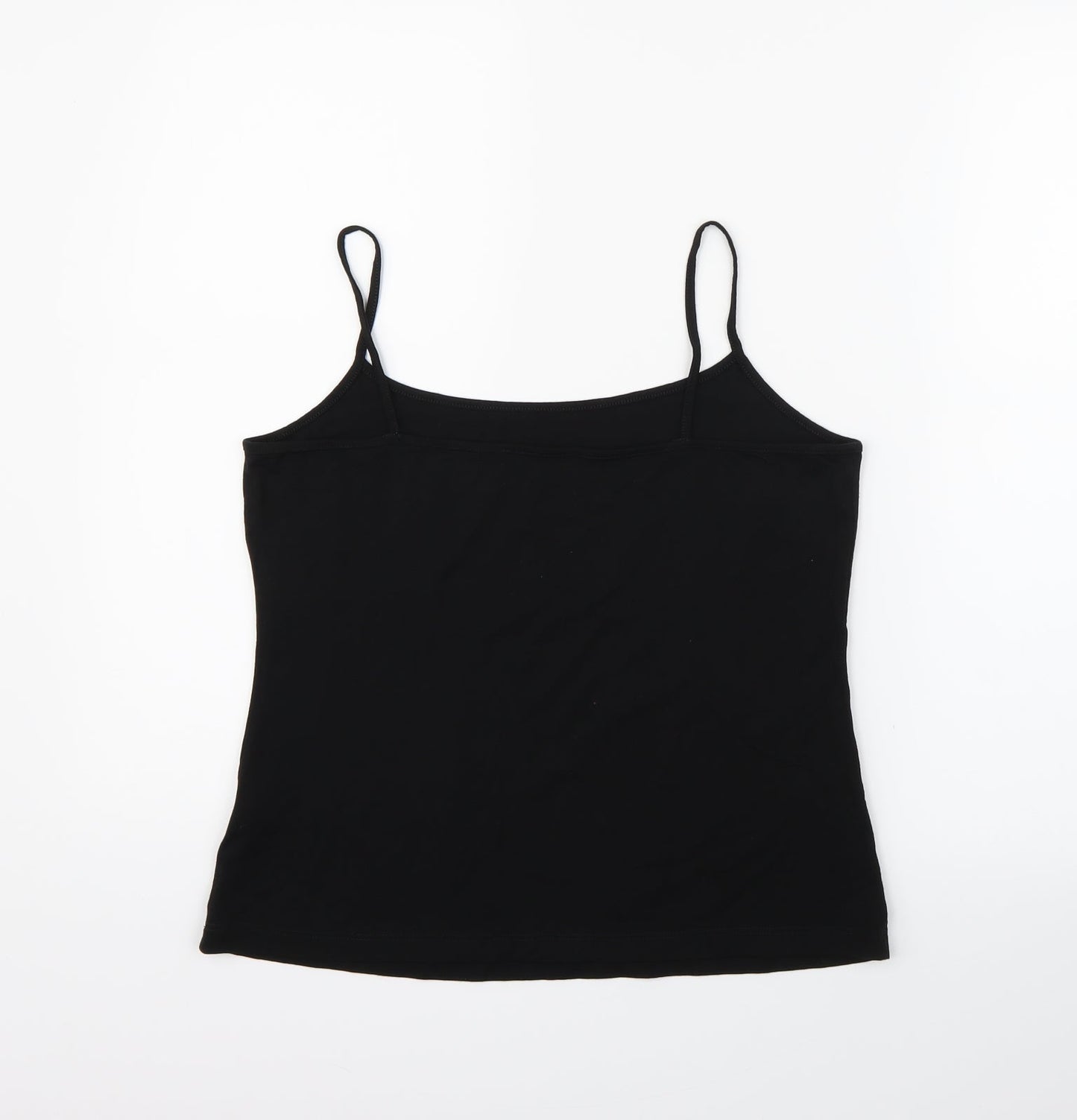Marks and Spencer Womens Black   Henley Jumper Size 16