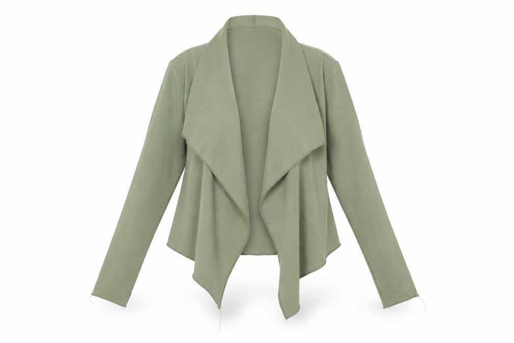 Womens UK Size 10 Missguided Green Jacket