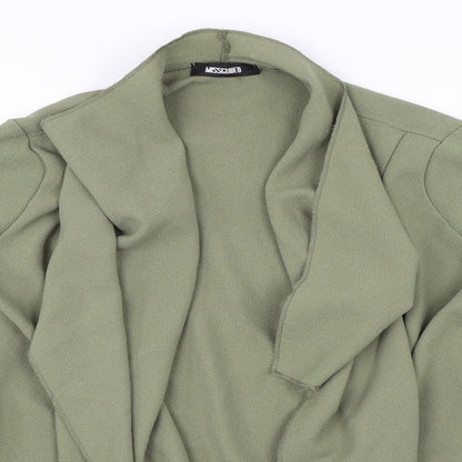 Womens UK Size 10 Missguided Green Jacket