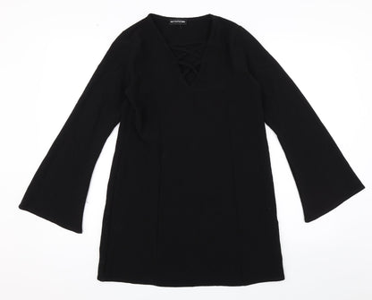 PRETTYLITTLETHING Womens Black   Shift  Size 6