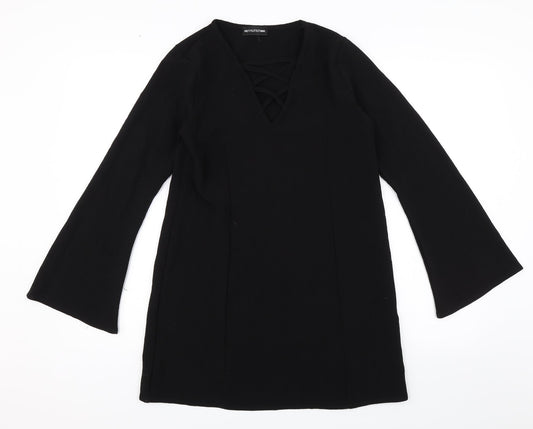 PRETTYLITTLETHING Womens Black   Shift  Size 6