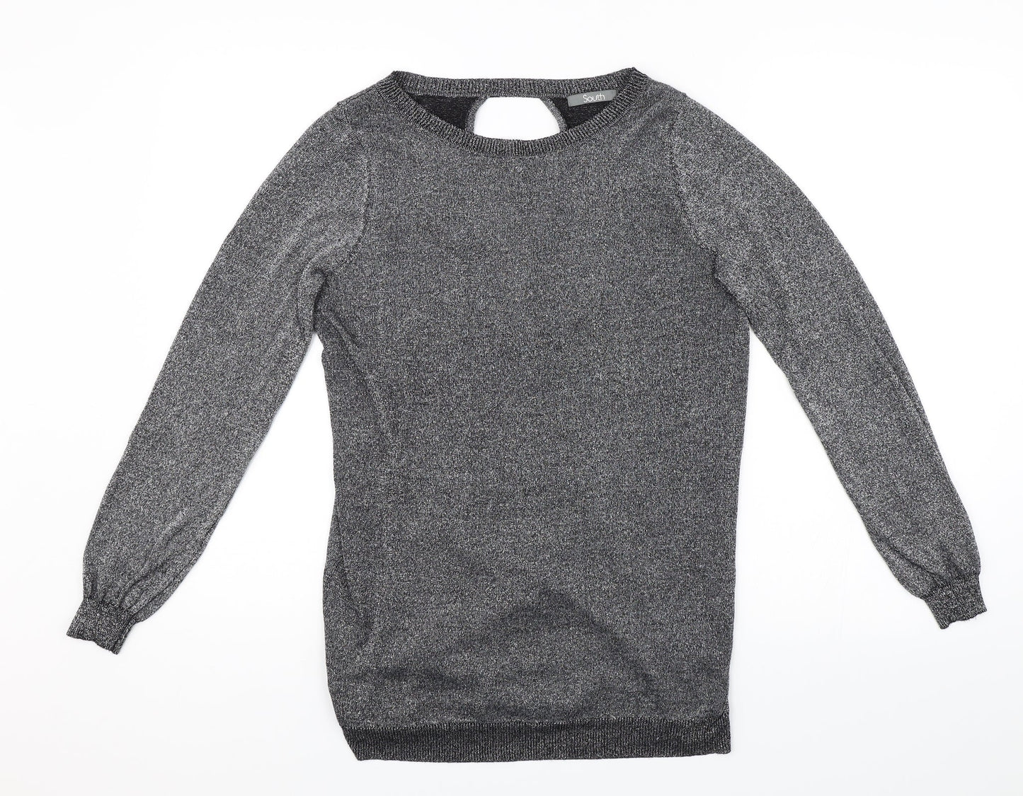 South Womens Silver   Pullover Jumper Size 14