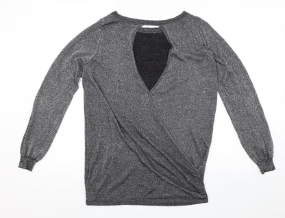 South Womens Silver   Pullover Jumper Size 14
