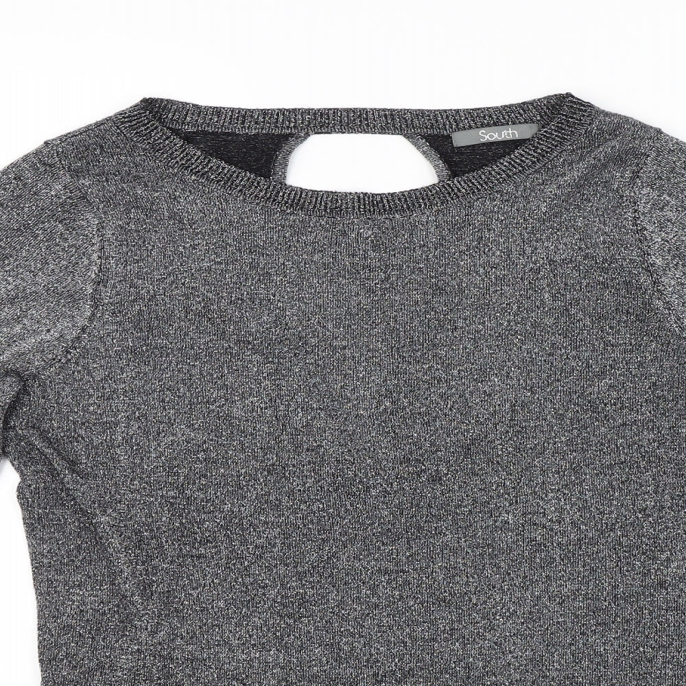 South Womens Silver   Pullover Jumper Size 14