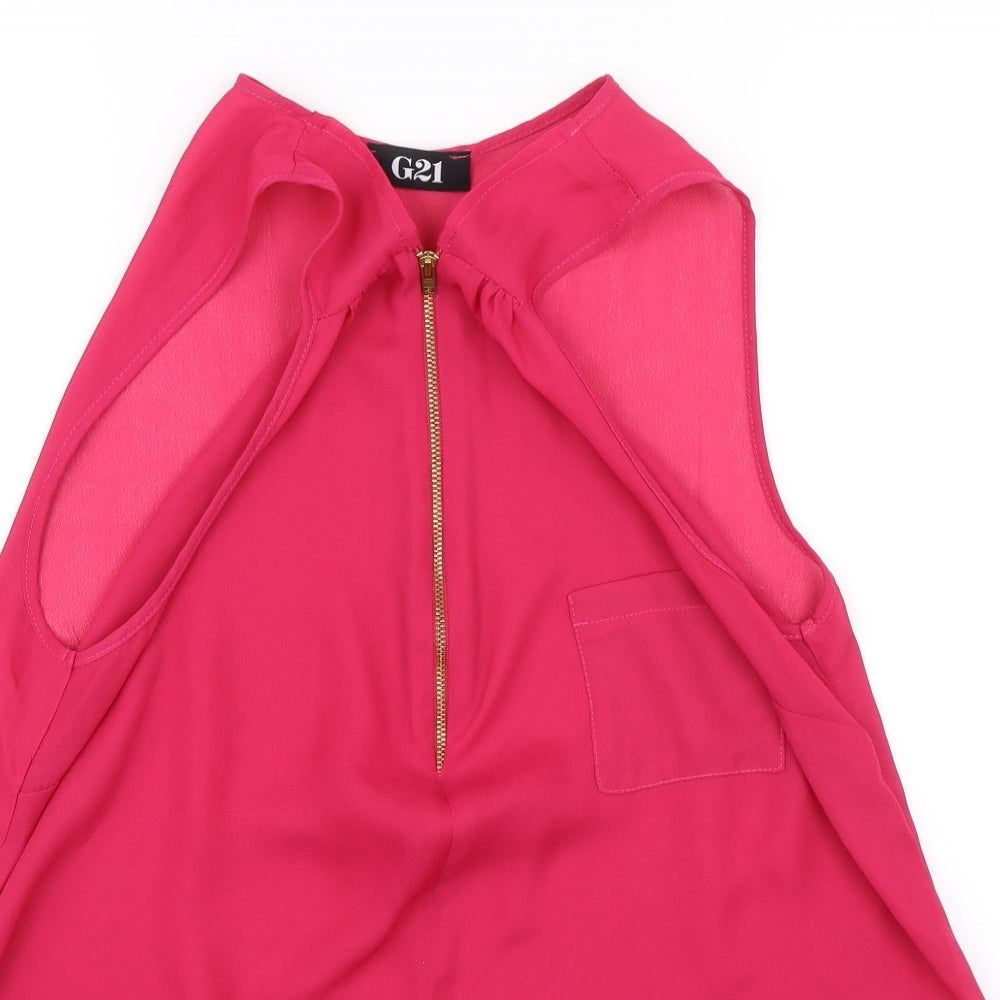 George Womens Pink   Basic Blouse Size 14