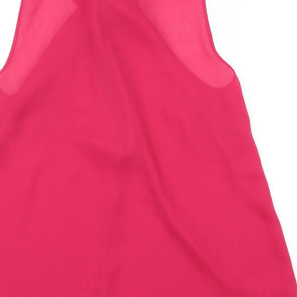 George Womens Pink   Basic Blouse Size 14