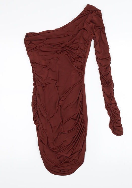 Missguided Womens Brown   Bodycon  Size 8