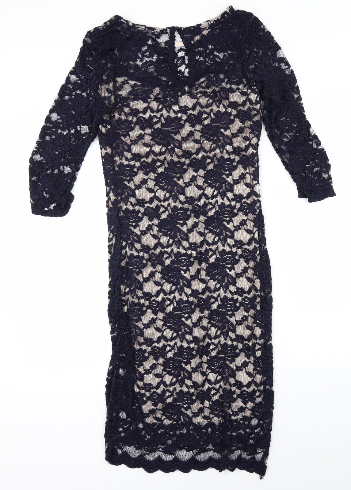 Atmosphere Womens Blue Floral  Shift  Size 8