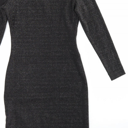 Dorothy Perkins Womens Black   Pencil Dress  Size 8