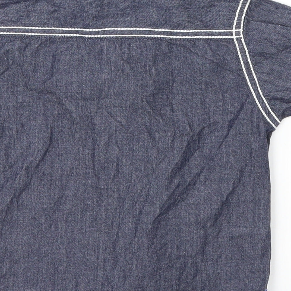 Aarong Boys Blue   Basic Button-Up Size 2-3 Years