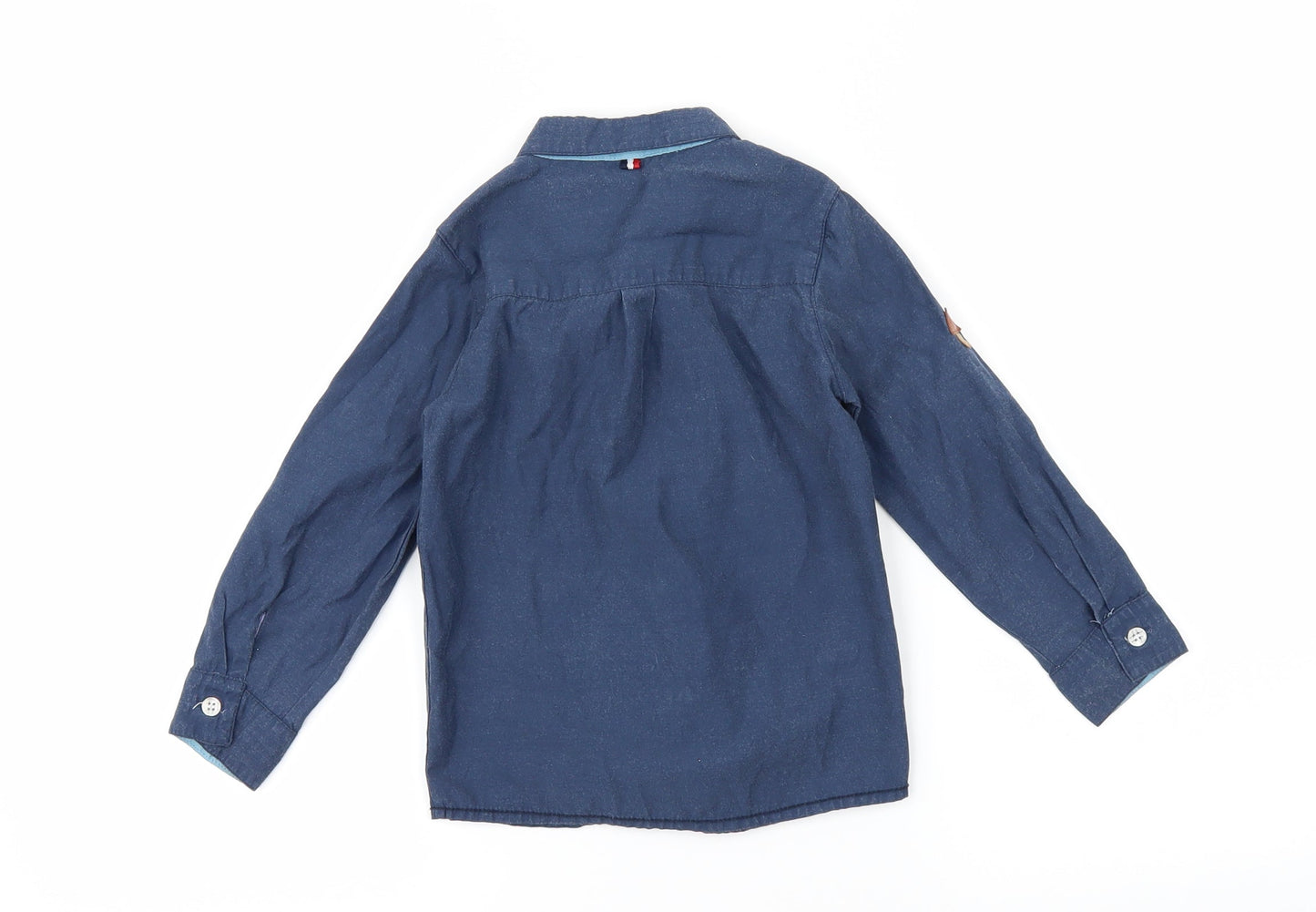ZY&UP Boys Blue   Basic Dress Shirt Size 2-3 Years