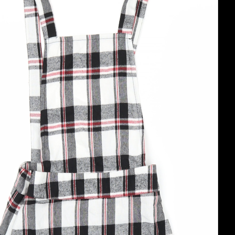 SheIn Womens Multicoloured Check  A-Line  Size M