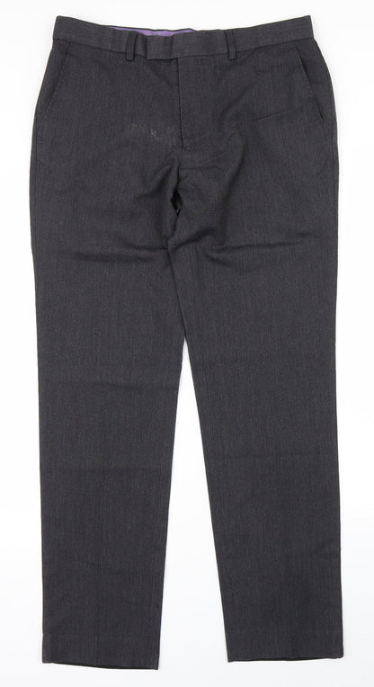 Marks & Spencer Mens Grey   Dress Pants Trousers Size 32 L29 in