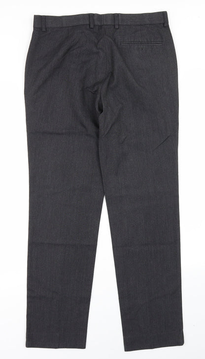 Marks & Spencer Mens Grey   Dress Pants Trousers Size 32 L29 in