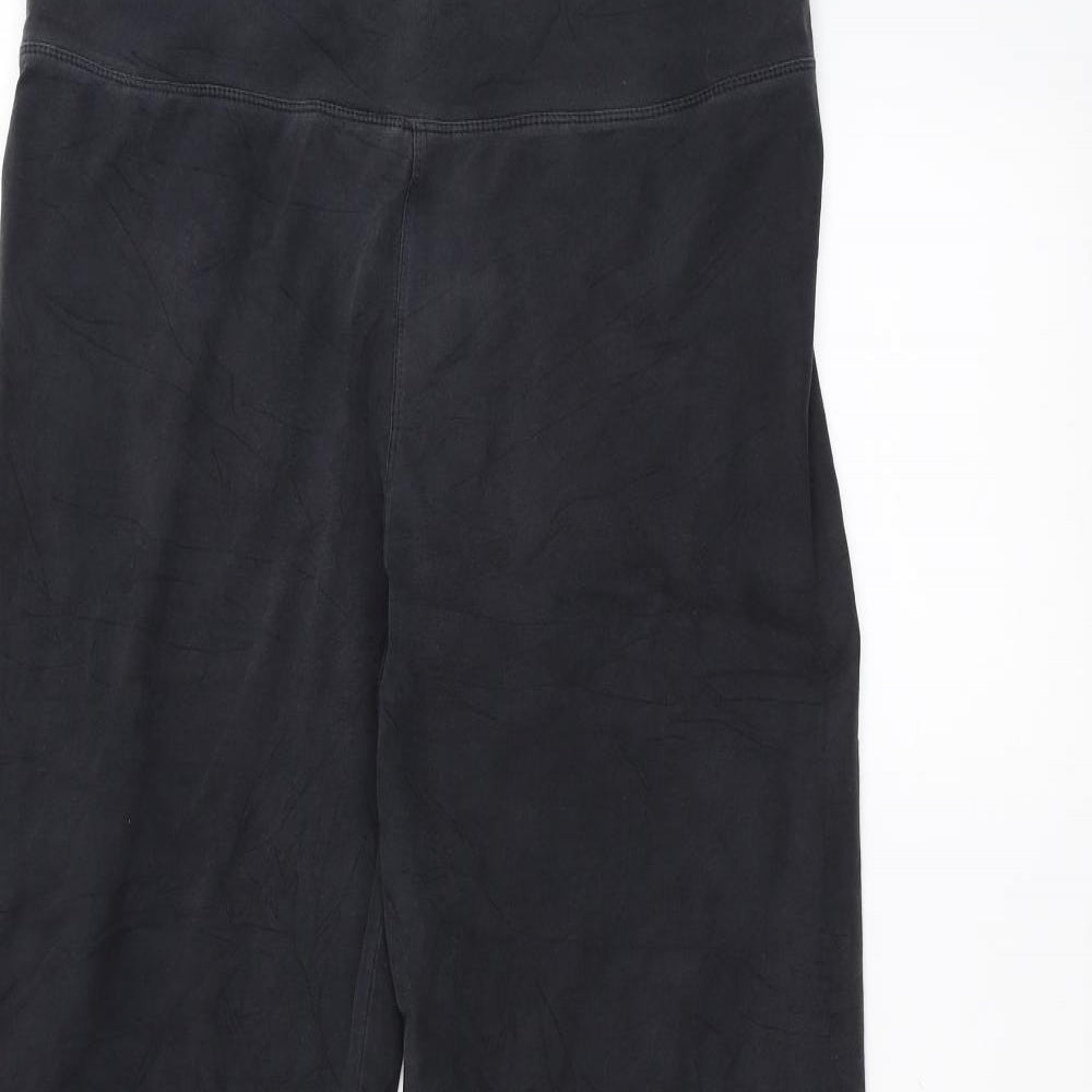 Womens UK Size 12 Preworn Regular Fit  Black Trousers