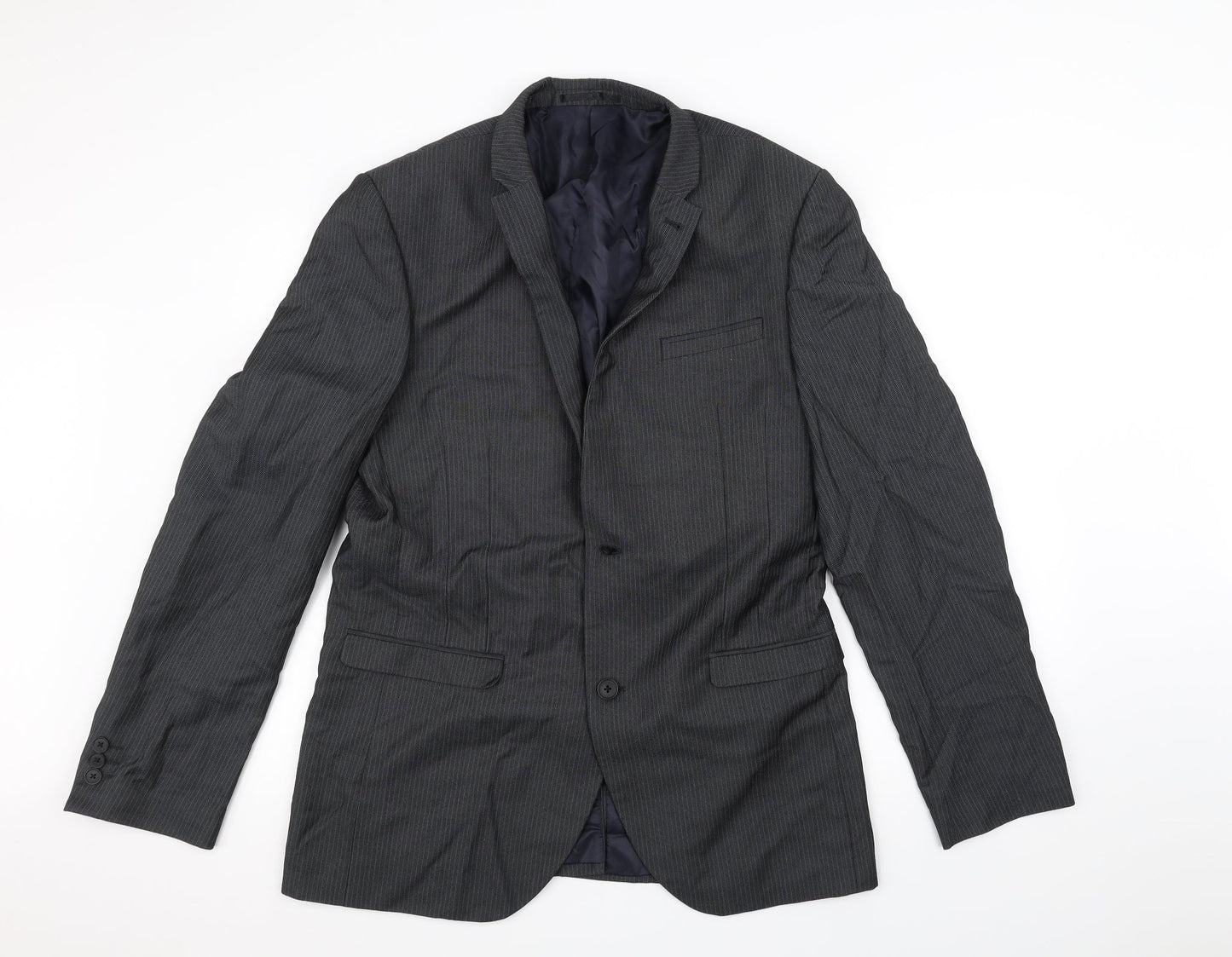 Mens UK Size 38 Marks and Spencer Regular Black Suit Jacket