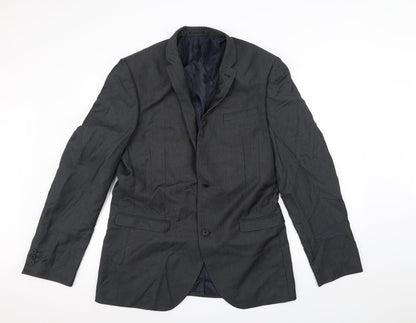 Mens UK Size 38 Marks and Spencer Regular Black Suit Jacket