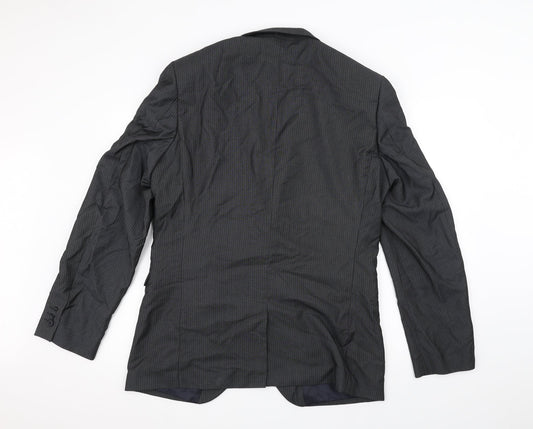 Mens UK Size 38 Marks and Spencer Regular Black Suit Jacket