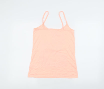 Womens UK Size S Disney Pink Basic Tank