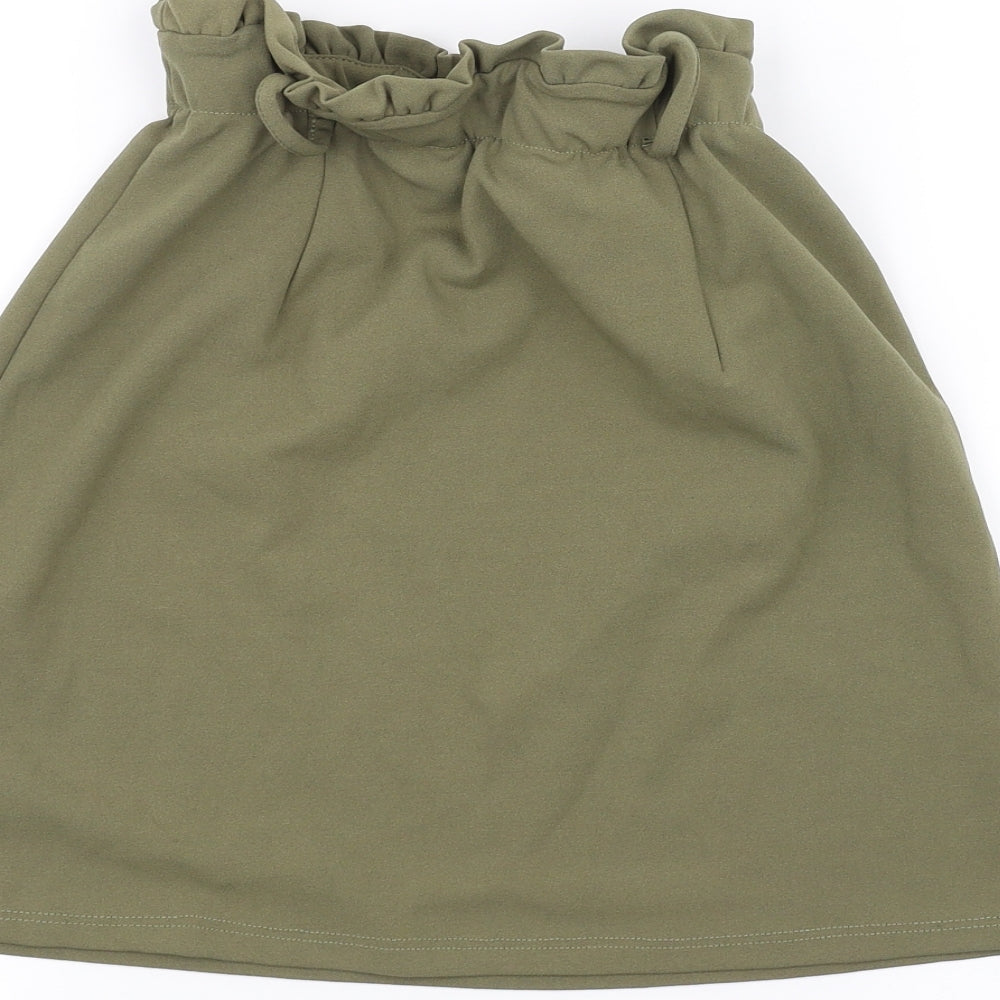 New Look Womens Green   A-Line Skirt Size 6