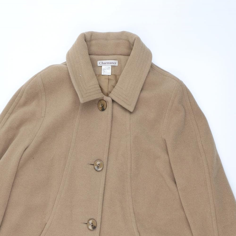 Charmance Womens Brown   Jacket  Size 16