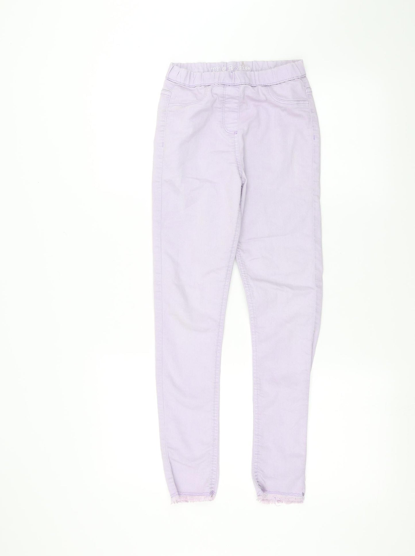 Matalan Girls Purple   Skinny Jeans Size 12 Years