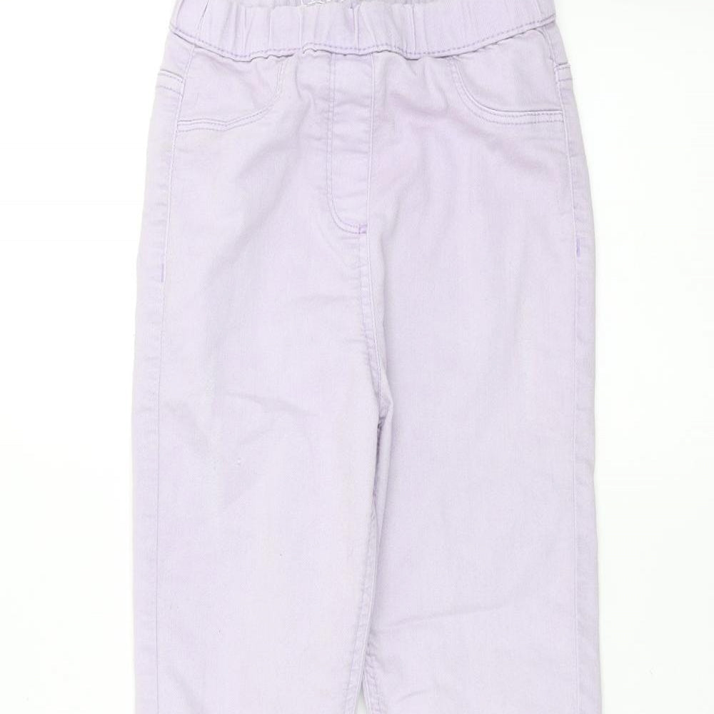 Matalan Girls Purple   Skinny Jeans Size 12 Years