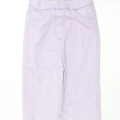 Matalan Girls Purple   Skinny Jeans Size 12 Years