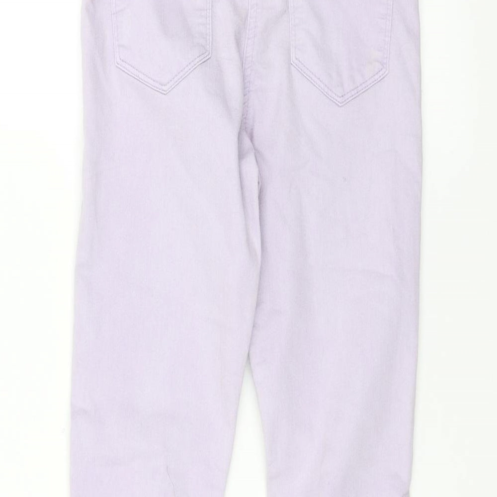 Matalan Girls Purple   Skinny Jeans Size 12 Years