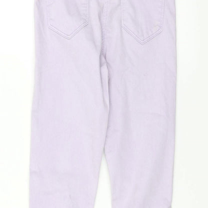 Matalan Girls Purple   Skinny Jeans Size 12 Years